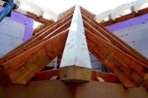 Gratsparren mit Schifteranschluss Gratsparren mit Schifteranschluss