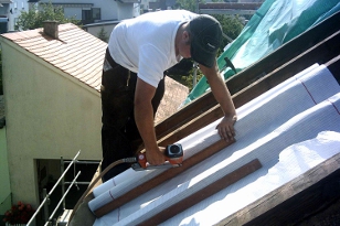 Einbau Dampfsperre Einbau Dampfsperre